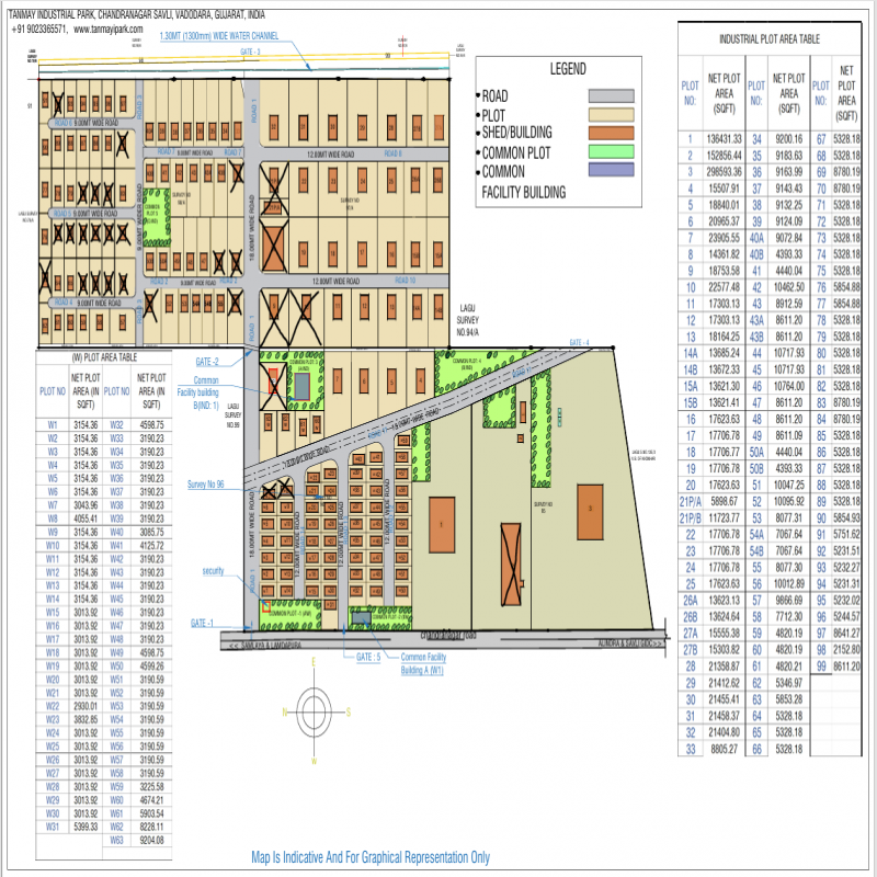 Tanmay Industrial Plot [ SAVLI, LEMDAPURA ROAD ]
