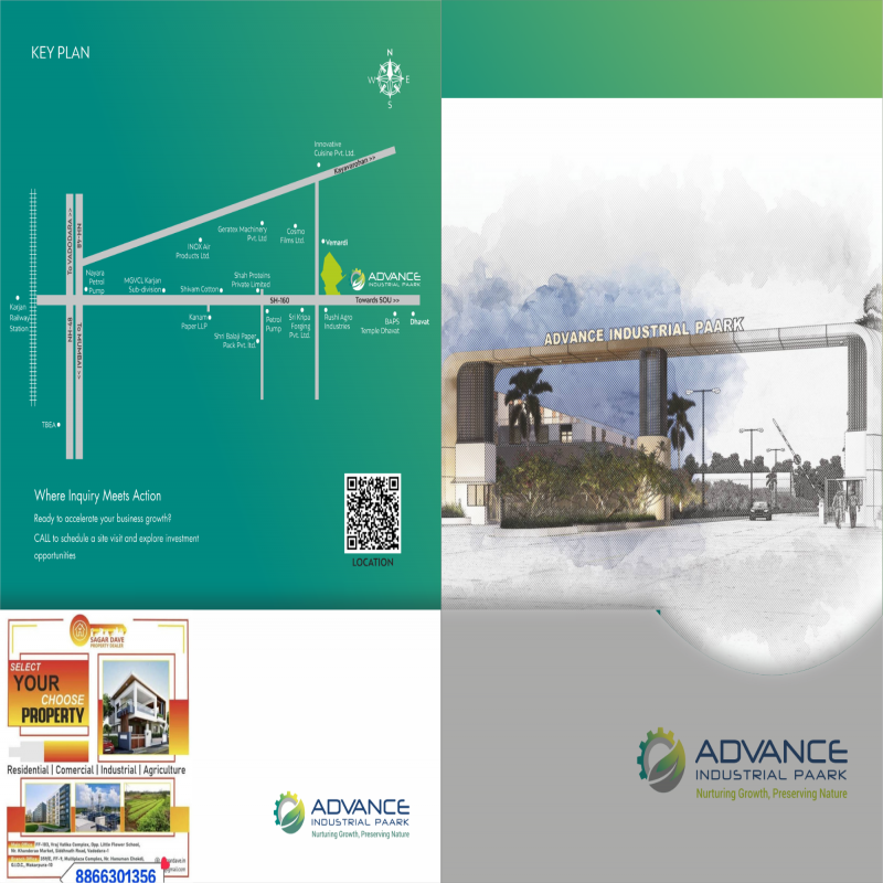 Advance Industrial Plot [ KARJAN CHOWKDI, HIGHWAY(NH-48) ]