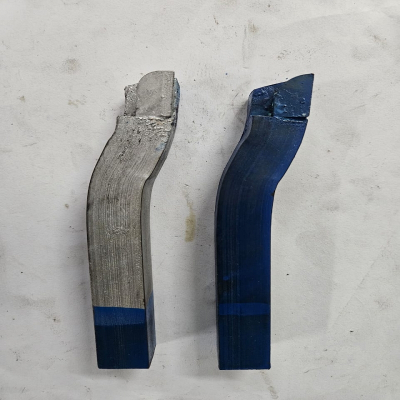Carbide tipped lathe tools 