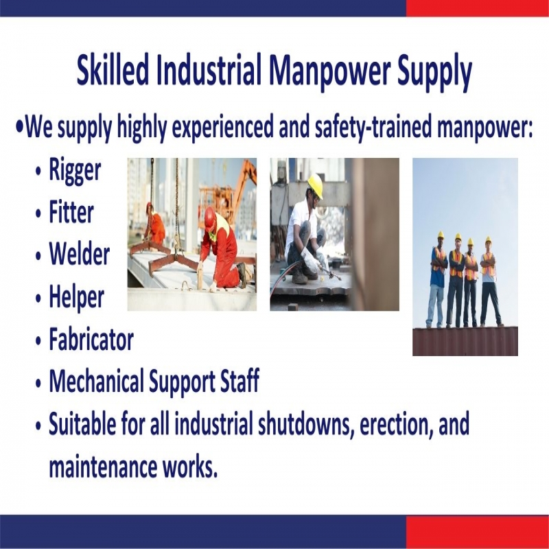 Crane Hiring Services (All Types) & Rigger, Fitter & Helper Manpower