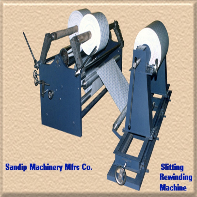 DRUM TYPE SLITTING REWINDING MACHINE HEAVY DUTY