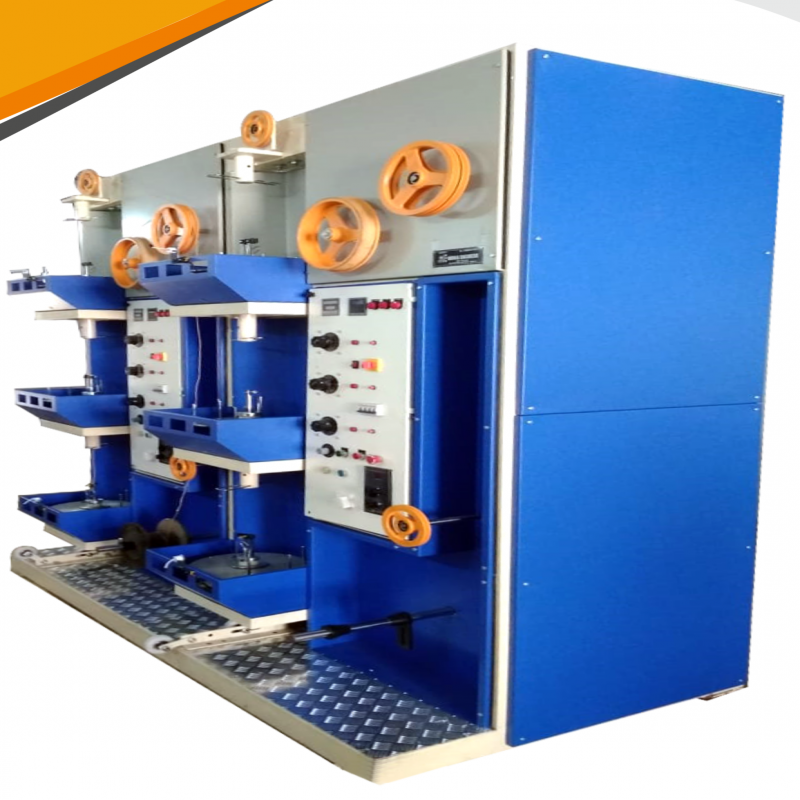 INDRAA - Horizontal Strip and Cable Taping  Machines  Paper Covering Machines