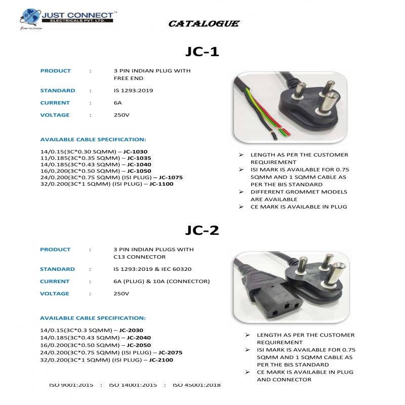 POWER CABLES