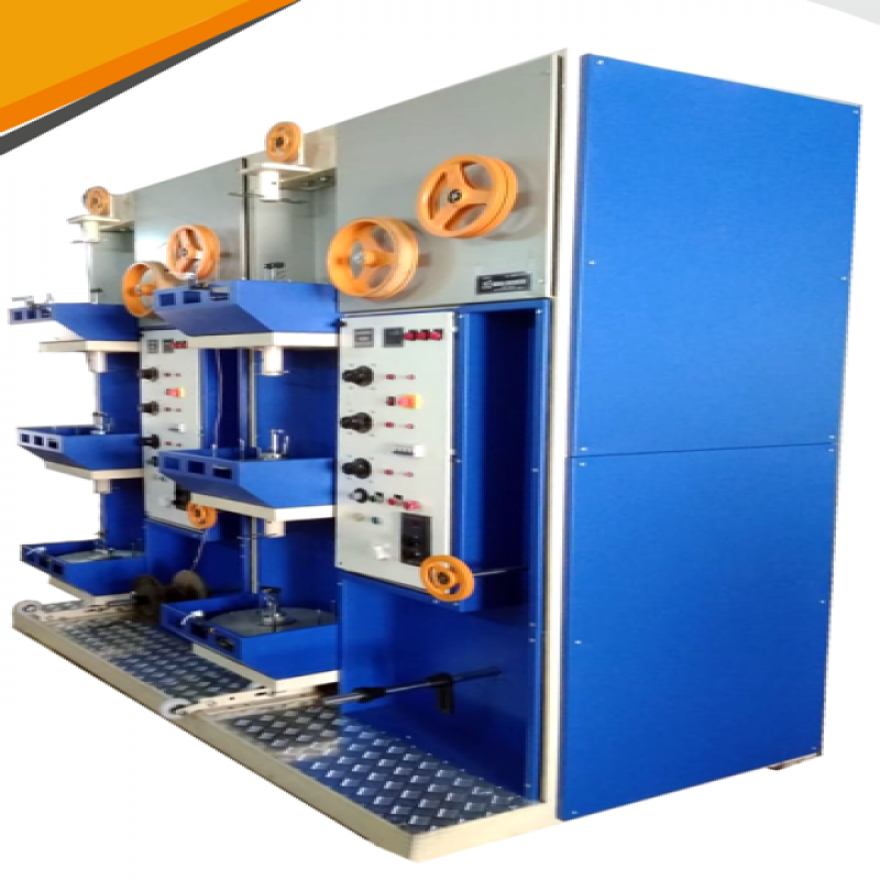 WIRE TAPING MACHINE FOR SUBMERSIBLE WINDING WIRES